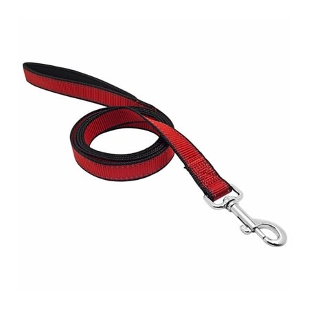 Pe 1X6 Blk/Red Leash